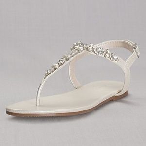 Ivory Wedding Sandals